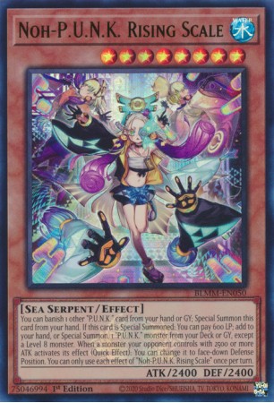 Noh-P.U.N.K. Rising Scale - BLMM-EN050 - Ultra Rare