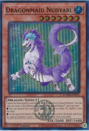 Dragonmaid Nudyarl - BLMM-EN057 - Ultra Rare