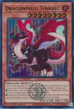 Dragonmaid Tinkhec - BLMM-EN059 - Ultra Rare