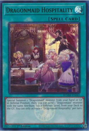 Dragonmaid Hospitality - BLMM-EN065 - Ultra Rare