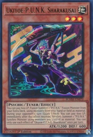 Ukiyoe-P.U.N.K. Sharakusai - BLMM-EN070 - Ultra Rare