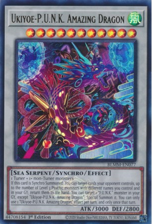 Ukiyoe-P.U.N.K. Amazing Dragon - BLMM-EN077 - Ultra Rare