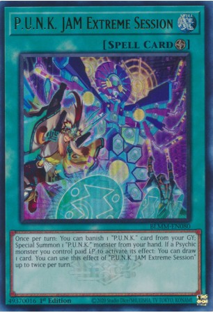 P.U.N.K. JAM Extreme Session - BLMM-EN080 - Ultra Rare