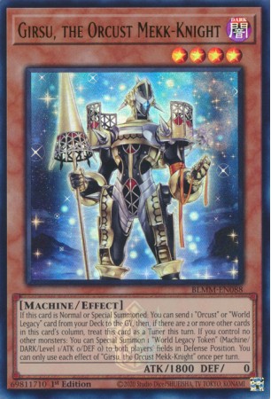 Girsu, the Orcust Mekk-Knight - BLMM-EN088 - Ultra Rare
