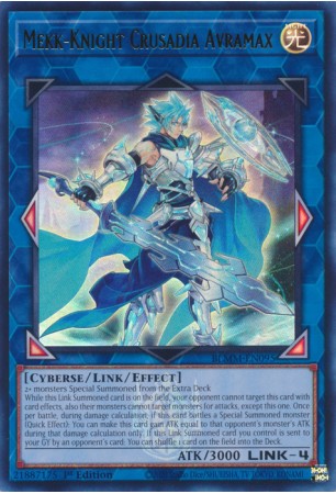 Mekk-Knight Crusadia Avramax - BLMM-EN095 - Ultra Rare