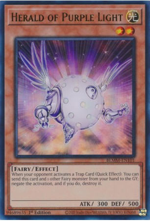 Herald of Purple Light - BLMM-EN101 - Ultra Rare