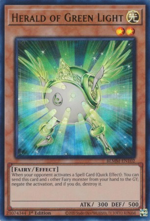 Herald of Green Light - BLMM-EN102 - Ultra Rare