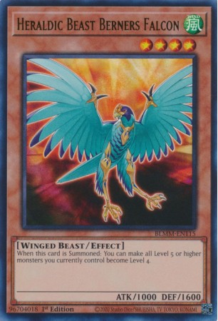 Heraldic Beast Berners Falcon - BLMM-EN115 - Ultra Rare