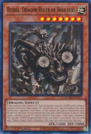 Redox, Dragon Ruler of Boulders - BLMM-EN117 - Ultra Rare