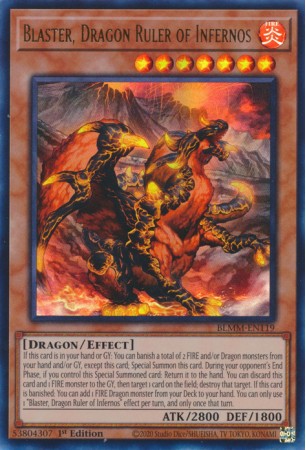 Blaster, Dragon Ruler of Infernos - BLMM-EN119 - Ultra Rare