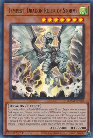 Tempest, Dragon Ruler of Storms - BLMM-EN120 - Ultra Rare