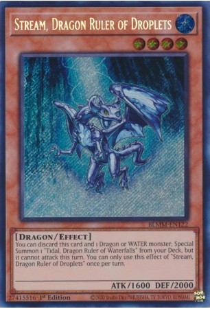 Stream, Dragon Ruler of Droplets - BLMM-EN122 - Secret Rare