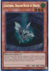 Lightning, Dragon Ruler of Drafts - BLMM-EN124 - Secret Rare