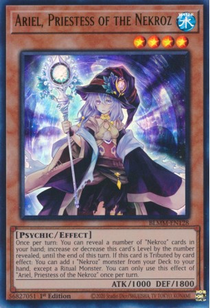 Ariel, Priestess of the Nekroz - BLMM-EN128 - Ultra Rare