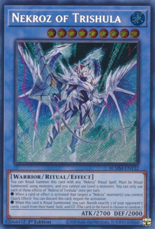 Nekroz of Trishula - BLMM-EN132 - Secret Rare