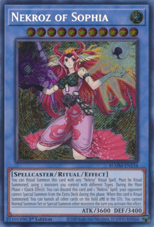 Nekroz of Sophia - BLMM-EN134 - Secret Rare
