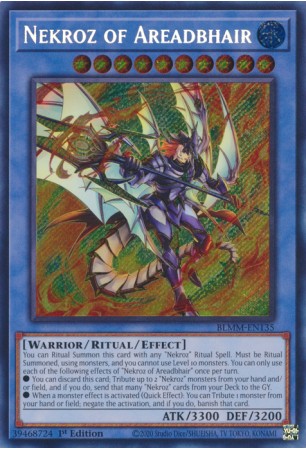 Nekroz of Areadbhair - BLMM-EN135 - Secret Rare
