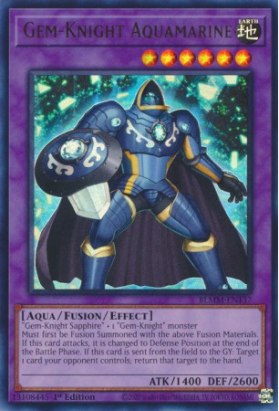 Gem-Knight Aquamarine - BLMM-EN137 - Ultra Rare
