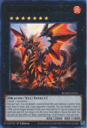 Blaze, Supreme Ruler of all Dragons - BLMM-EN155 - Ultra Rare