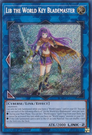 Lib the World Key Blademaster - BLMM-EN159 - Secret Rare