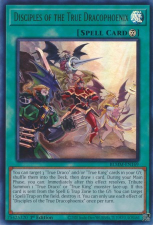 Disciples of the True Dracophoenix - BLMM-EN169 - Ultra Rare