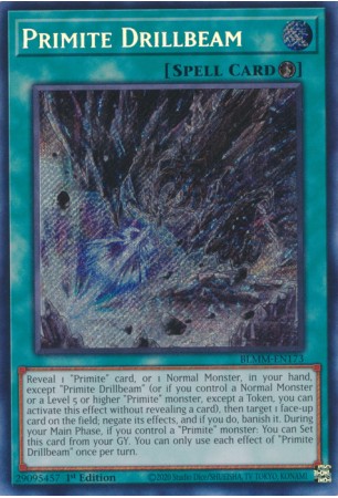 Primite Drillbeam - BLMM-EN173 - Secret Rare