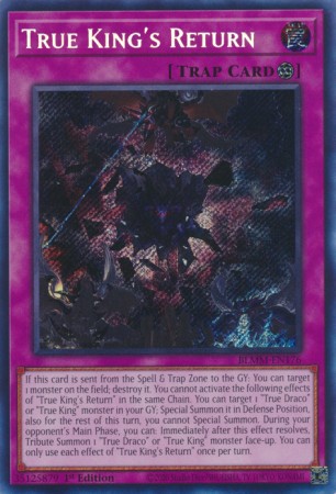 True King's Return - BLMM-EN176 - Secret Rare