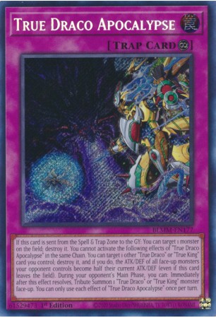 True Draco Apocalypse - BLMM-EN177 - Secret Rare
