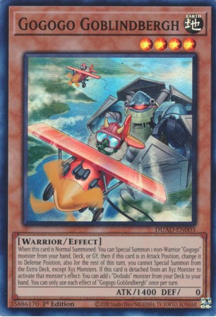 Gogogo Goblindbergh - DUAD-EN003 - Super Rare