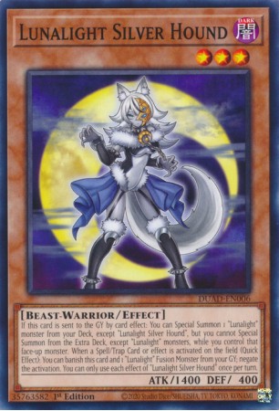 Lunalight Silver Hound - DUAD-EN006 - Common