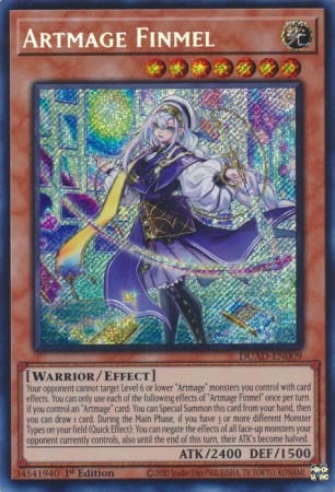 Artmage Finmel - DUAD-EN009 - Secret Rare