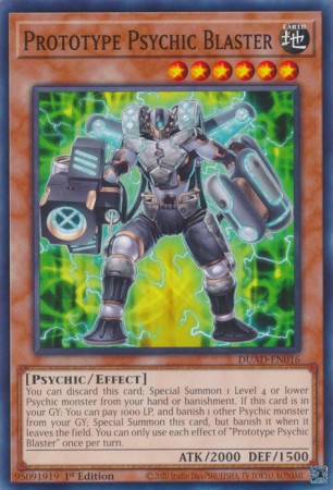 Prototype Psychic Blaster - DUAD-EN016 - Common