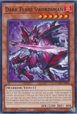 Dark Flare Swordsman - DUAD-EN019 - Common