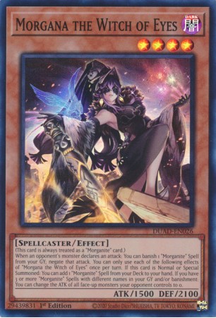 Morgana the Witch of Eyes - DUAD-EN026 - Super Rare