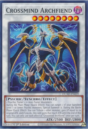 Crossmind Archfiend - DUAD-EN039 - Common