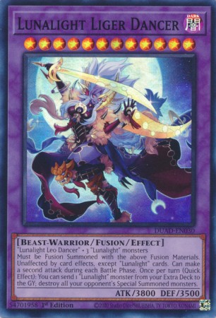 Lunalight Liger Dancer - DUAD-EN030 - Super Rare