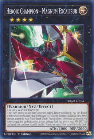 Heroic Champion - Magnum Excalibur - DUAD-EN044 - Common