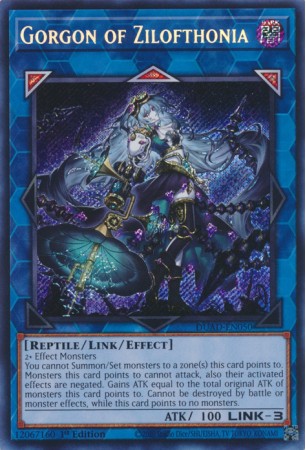 Gorgon of Zilofthonia - DUAD-EN050 - Secret Rare