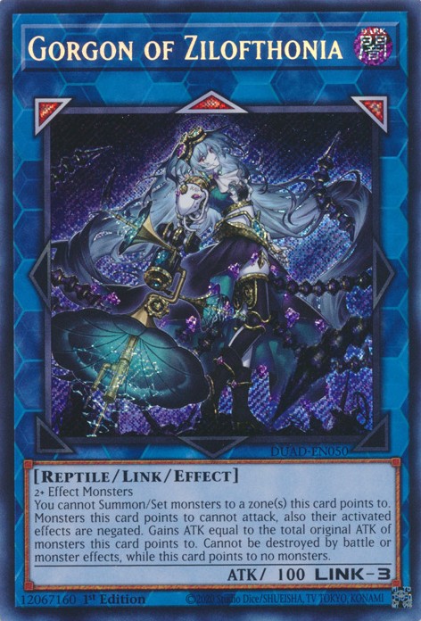 Gorgon of Zilofthonia - DUAD-EN050 - Secret Rare - Duelshop