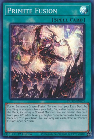 Primite Fusion - DUAD-EN065 - Super Rare
