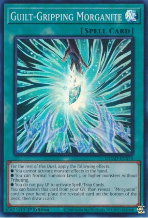 Guilt-Gripping Morganite - DUAD-EN070 - Super Rare