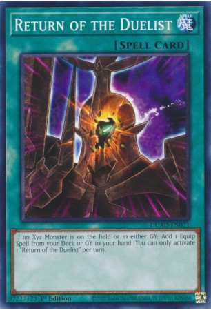 Return of the Duelist - DUAD-EN071 - Common