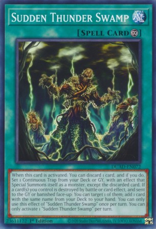 Sudden Thunder Swamp - DUAD-EN072 - Common