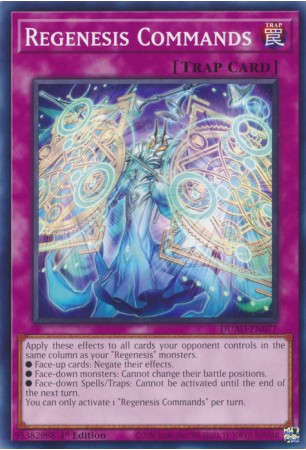 Regenesis Commands - DUAD-EN077 - Common