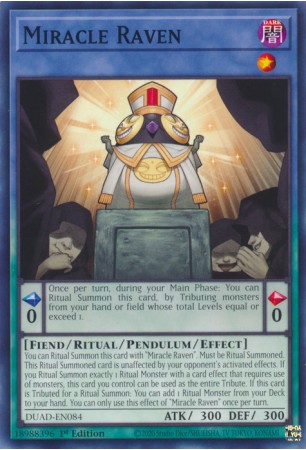 Miracle Raven - DUAD-EN084 - Common