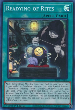 Readying of Rites - DUAD-EN086 - Super Rare