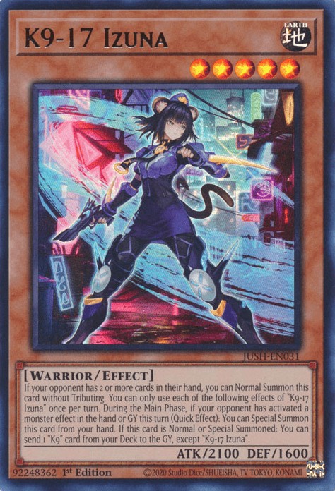 ユウカリン1 K9-17 Izuna - JUSH-EN031 - Ultra Rare - Duelshop