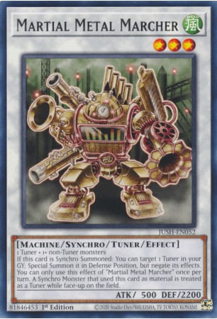 Martial Metal Marcher - JUSH-EN052 - Rare