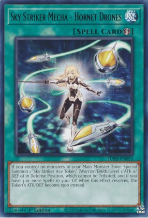 Sky Striker Mecha - Hornet Drones - JUSH-EN053 - Rare