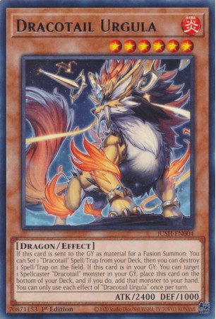 Dracotail Urgula - JUSH-EN004 - Super Rare